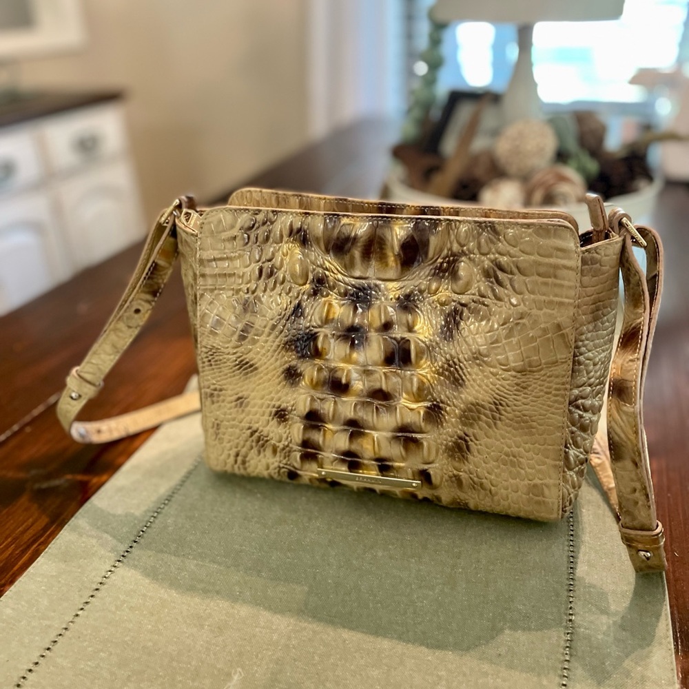 Brahmin Carrie Summer Tortoise Crossbody